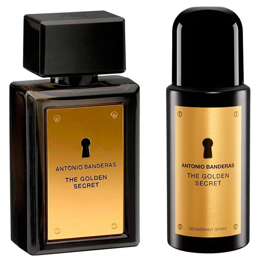 P. ANTONIO BANDERAS THE GOLDEN SECRET 100ML+DETE150ML 30%.